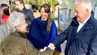 gallas prim Hraběnka Agathe Maria Széczényi, pravnučka Franze Clam-Gallas a primátor Jaroslav Zámečník